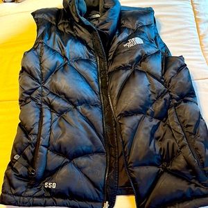 North face puffy vest